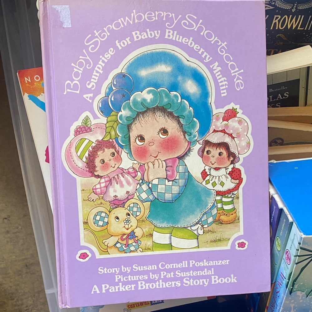 Baby Strawberry Shortcake Book a surprise for baby blueberry muffin